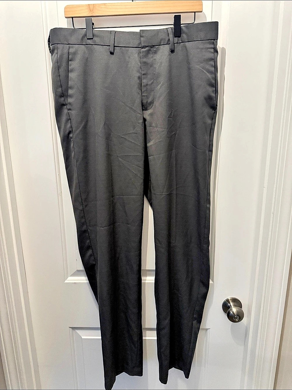 🥳 5 for $25 BUNDLE Kenneth Cole Men's Dress Pants Black Waist 34 x 32 Like New